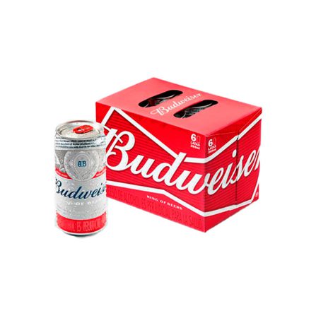 BUDWEISER LATA 269 ML
