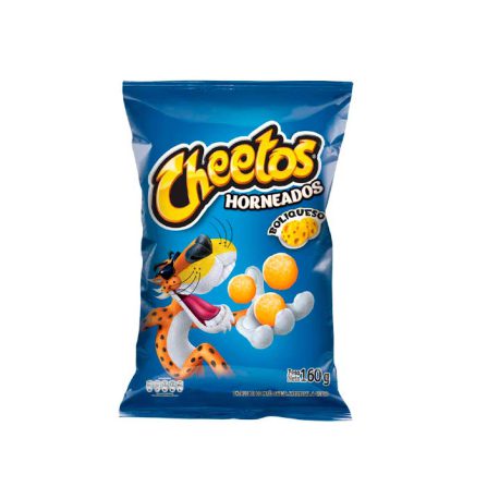 CHEETOS BOLIQUESO 160 GR PQTON