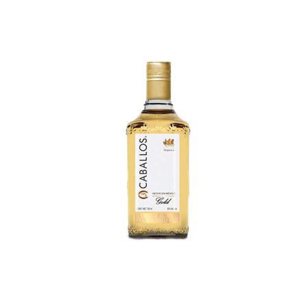 TEQUILA TRES CABALLOS 700 ML GOLD
