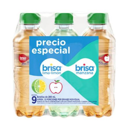 AGUA BRISA SABORISADA 280ML x24