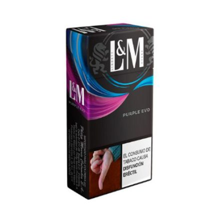 CIGARRILLOS LM X10 EVOLUCION PURPLE