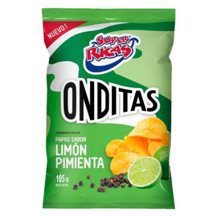 SUPER ONDITAS 32 GR X12 LIMON PIMIENTA