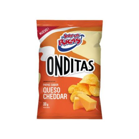 SUPER ONDITAS QUESO CHEDAR X12
