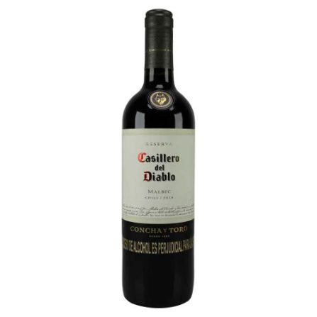 VINO CASILLERO 750 ML MALBEC
