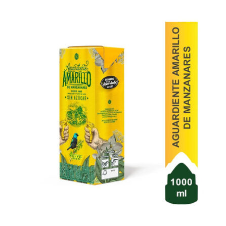 AGUARDIENTE MANZ TETRA 1000