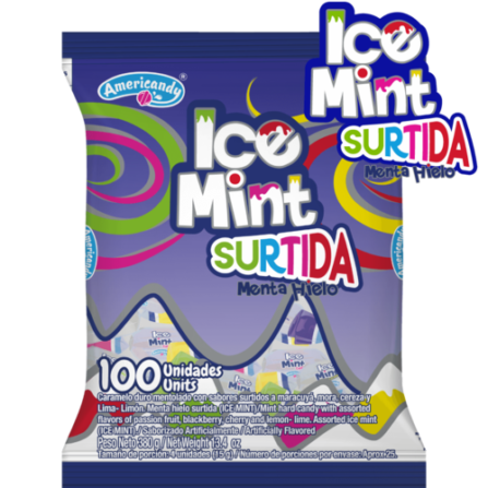 MENTA HIELO X 100 AMERICANDY