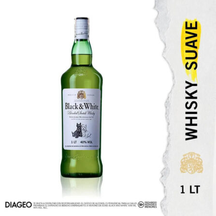 BLACK WHITE BOTELLA 1000 ML