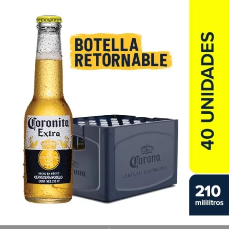 CAJA CORONITA RETORNABLE 210